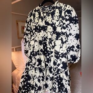 Olivia James the Label cream and black dress